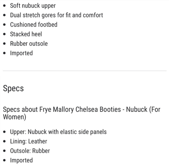 Frye Mallory Chelsea Boot Black Women's 8.5 - Picture 12 of 12